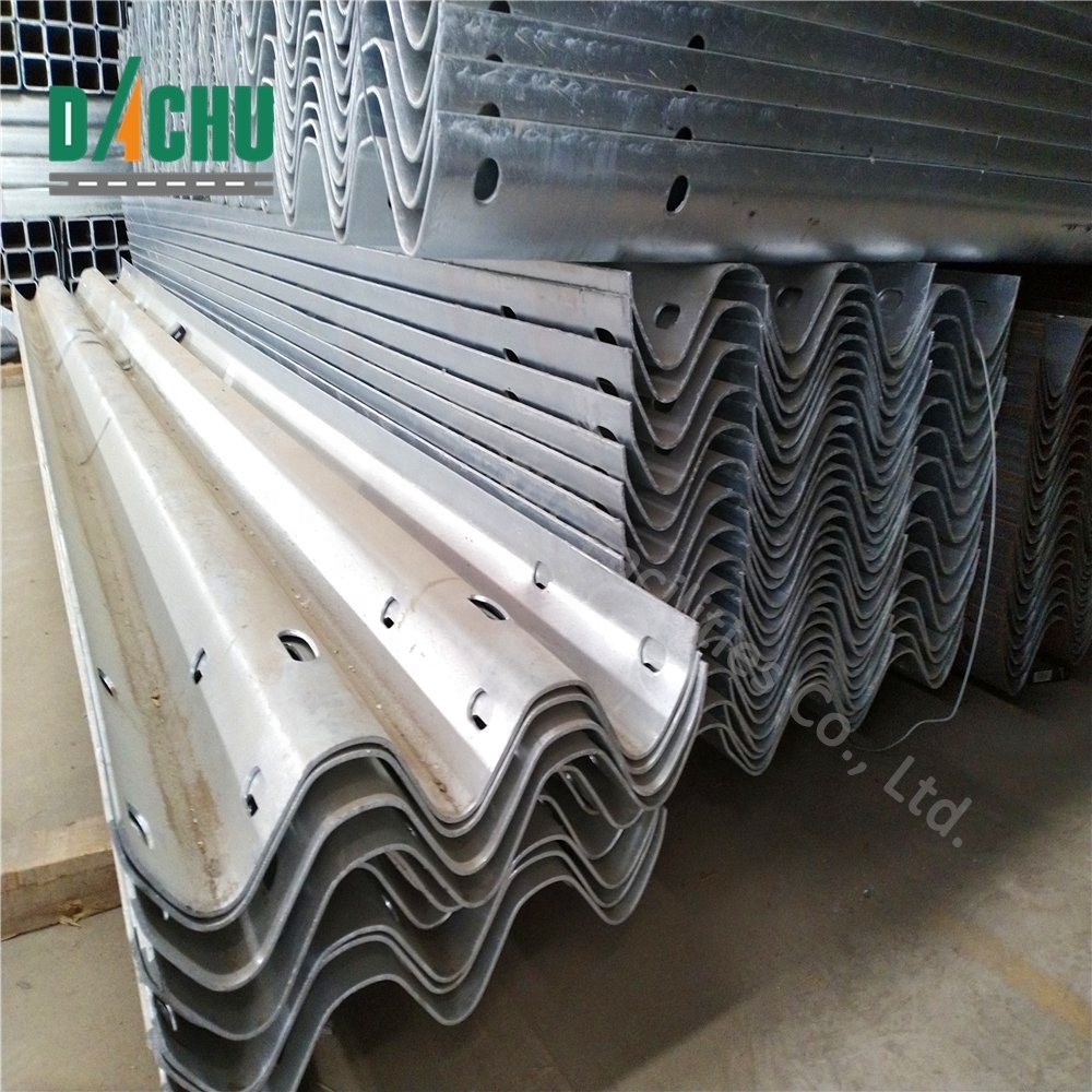 Dachu Thrie Beam Highway galvanized guardrail flex beam road blocker For Roadway