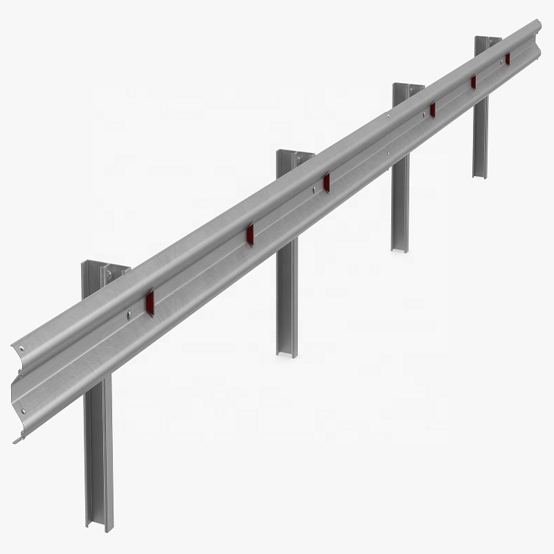 Professional Driver Truck Safety Guardrail Aluminum Art & Stainless Steel Post Traffic Barrier