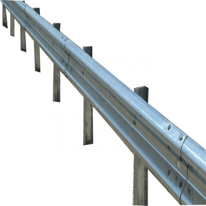 Steel Highway Guardrail Hot Dipped Galvanized Road Steel Guard Rails for India