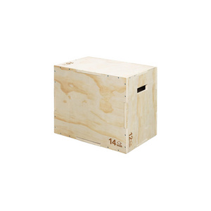 Plyometric Box for Jumping Trainer Step-Ups 3 in 1 Wooden Plyo Box Jump Box