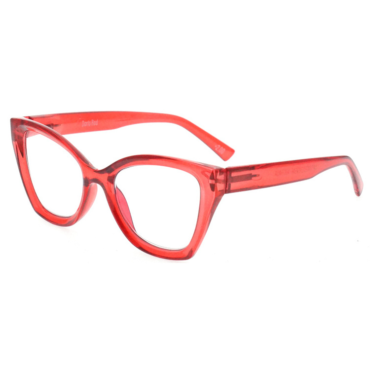 New Arriving 2024 Wholesale Popular Fashion Designed Retro Cat Eye Frame Ladies Reading Glasses Custom Logo Spring Hinge Readers