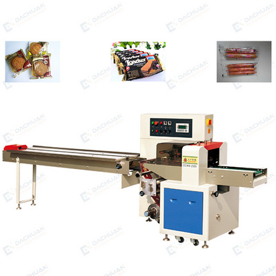 DCWB-250X Candy Wrapping Machines Horizontal Napkin of Horizontal Packing Machine Multifunction Packaging Machines High Speed