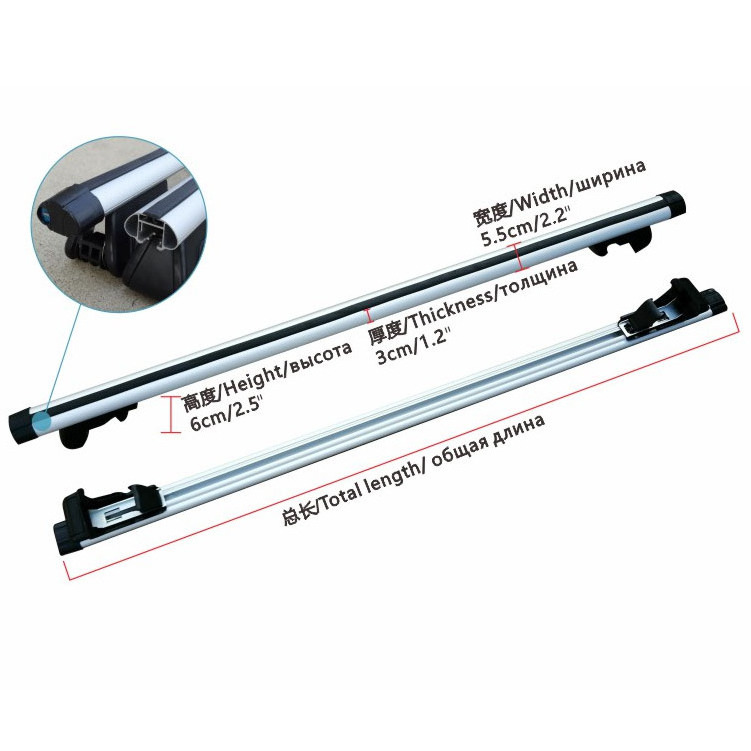 Racks Roof Rails Roof Rack Cross Bar Part For Mitsubishi Triton For Navara D40 Fj Cruiser