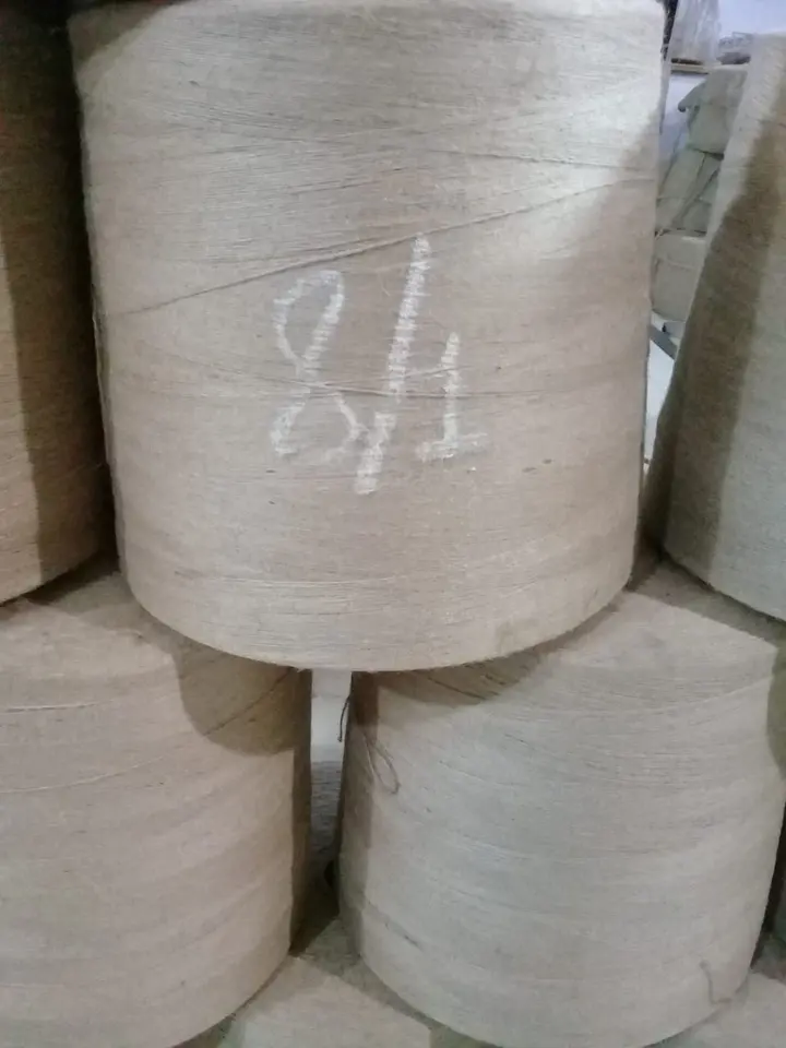 Eco-friendly Wholesale Bangladesh Factory Price Standard Quality 100% Natural Jute Yarn competitive price jute yarn