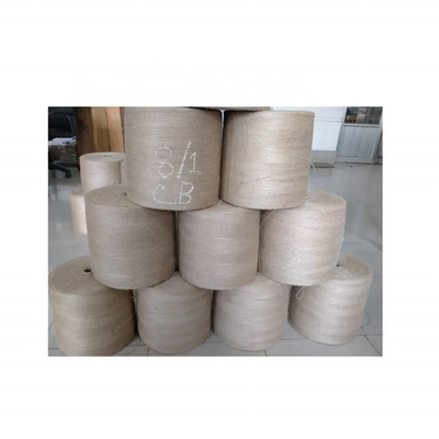 Eco-friendly Wholesale Bangladesh Factory Price Standard Quality 100% Natural Jute Yarn competitive price jute yarn