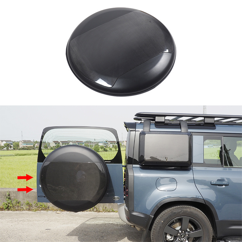 Spare Tire Cover New Car Tyre Spare Cover For Defender 2020 Plastic Spare Tire Cover Wheel