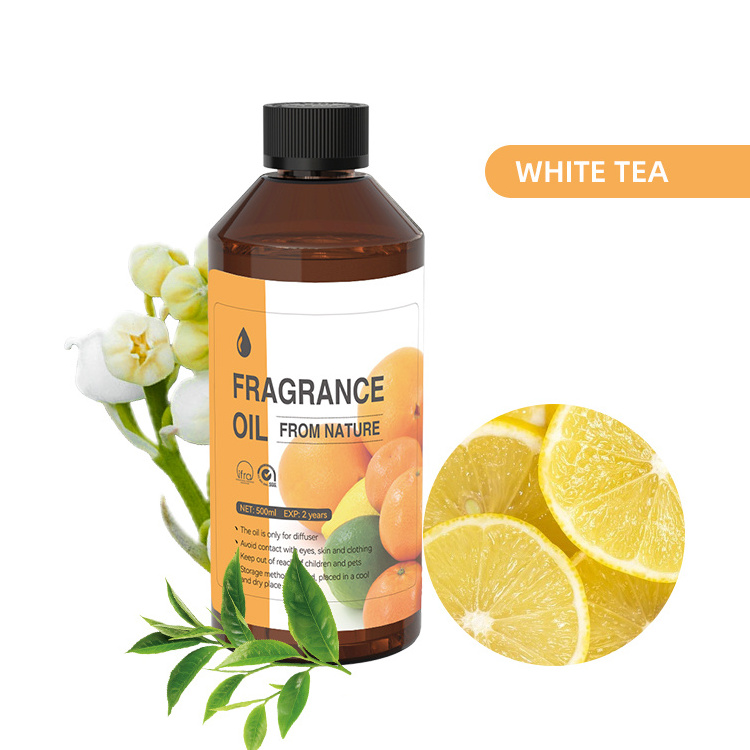 high quality Bulk Wholesale High Concentrated Long Lasting WHITE TEA Designer Essential Oil Fragrance gift