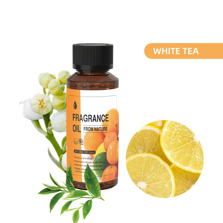 high quality Bulk Wholesale High Concentrated Long Lasting WHITE TEA Designer Essential Oil Fragrance gift