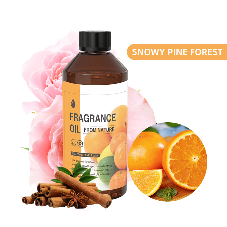 Factory Bulk Essential Aroma Oil Gift Set For Christmas SNOWY PINE FOREST Citrus Spicy Notes Aroma Fragrance  Oil