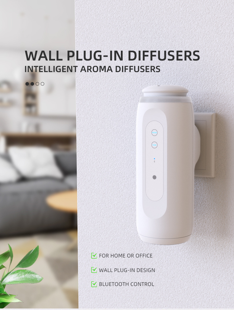 New Design Electric Wholesale Nebulizing waterless cold air plug-in diffuser Essential Scent Aroma Oil Diffuser