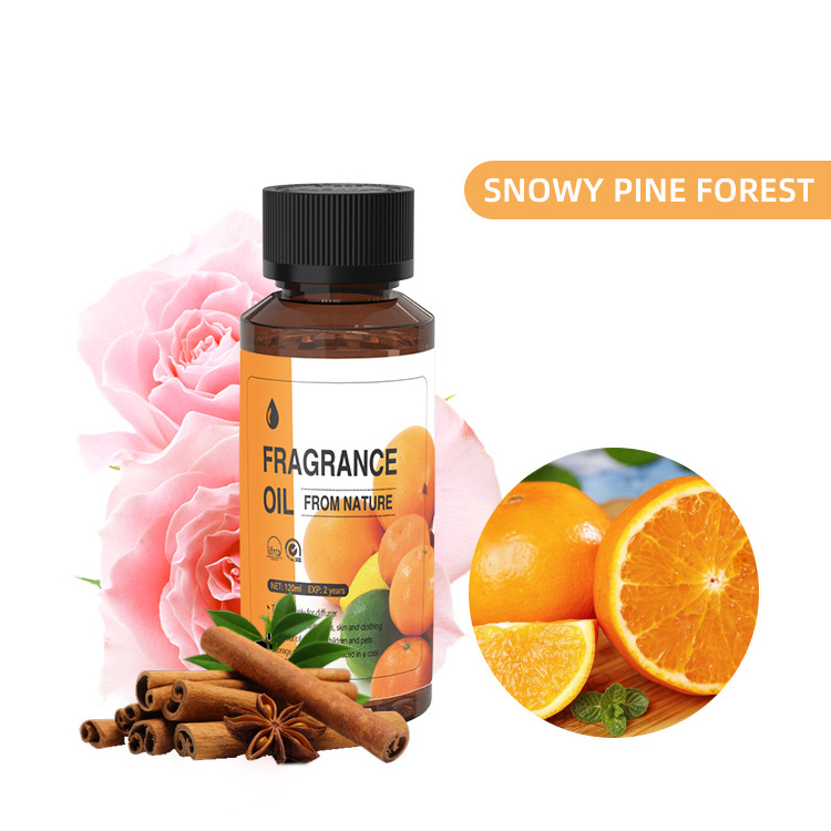 Factory Bulk Essential Aroma Oil Gift Set For Christmas SNOWY PINE FOREST Citrus Spicy Notes Aroma Fragrance  Oil