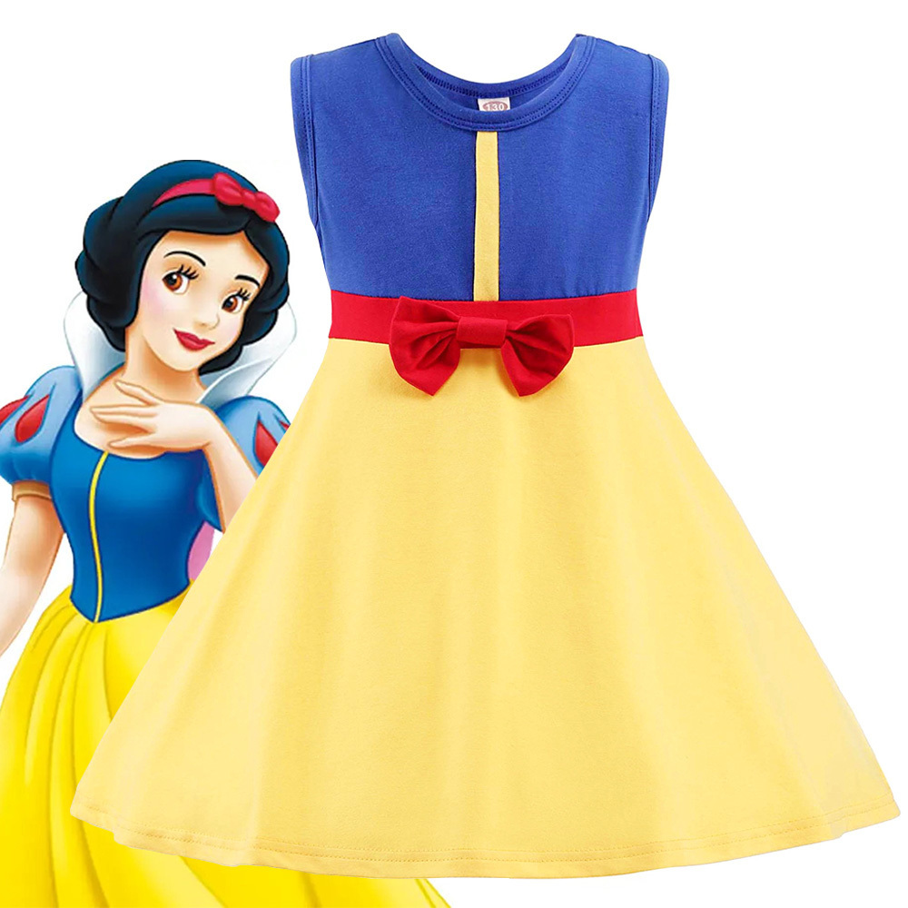 Christmas Fancy Clothes Children Halloween Knee-Length Dress Toddler Kid Party Cotton Costume Girl Princess Dresses