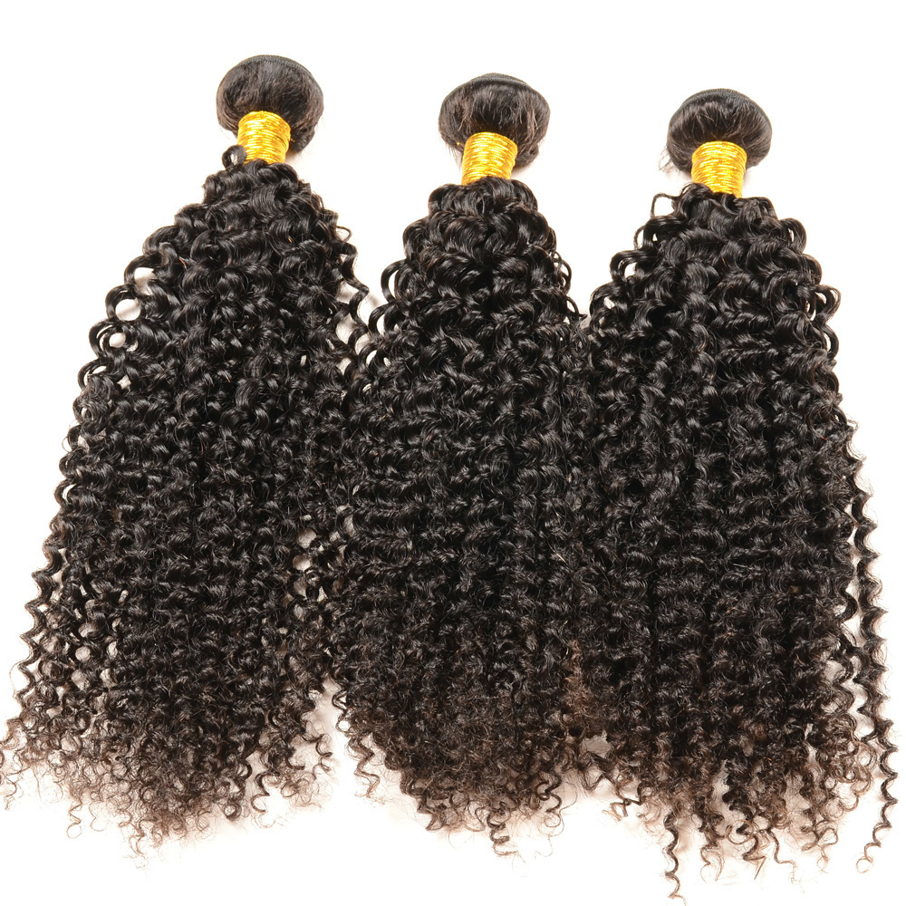 unprocessed Indian human Deep Curly Virgin hair bulk,Afro Wave Indian 7a Romance water wave Jerry curl Human Hair Weave