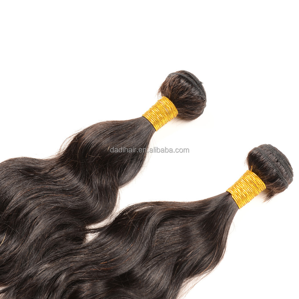 xuchang hair factory price Virgin indian Hair weave Water Curly Unprocessed Natural Wave Human Hair extensions for black woman