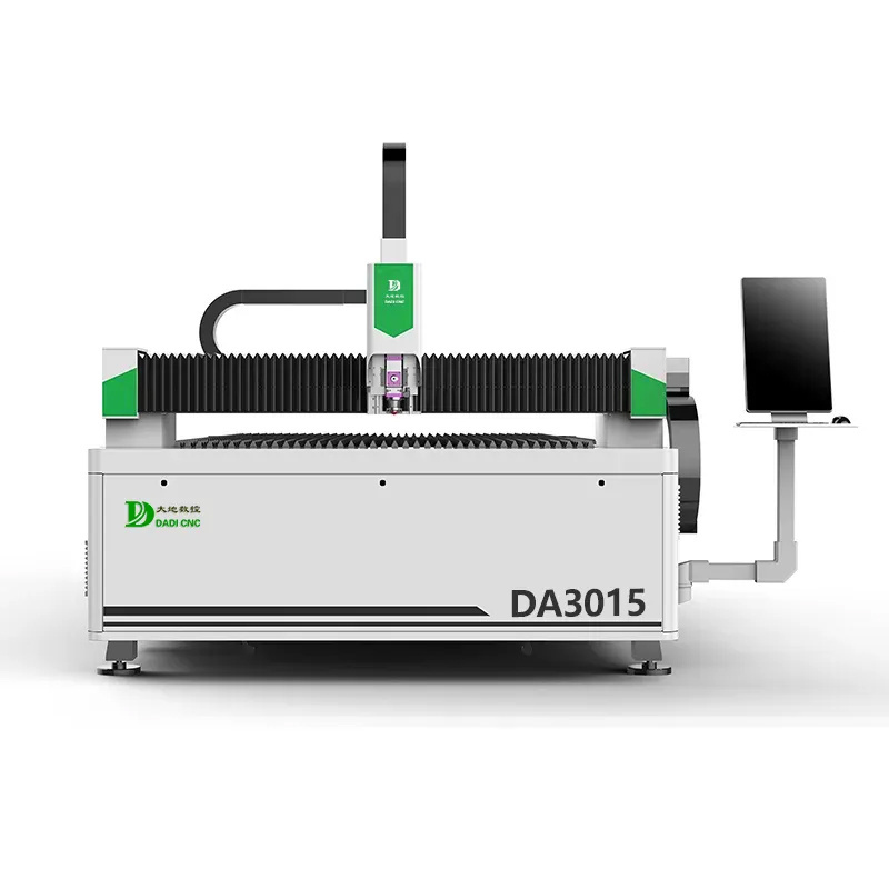 High Productivity 3000W CNC Fiber Laser Cutting Machine with Raycus Laser Source Raytools Laser Head