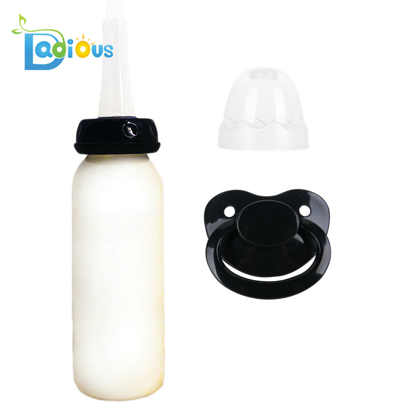 Hot Selling ABDL 10 Soild Colors PP Adult Baby Feeding Bottle