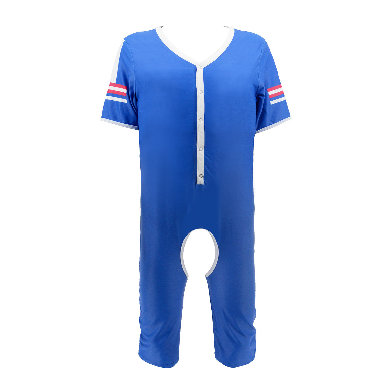 Adult Baby Diaper Lover Cotton Button Crotch Bodysuit ABDL Onesie Pajamas Basics Romper