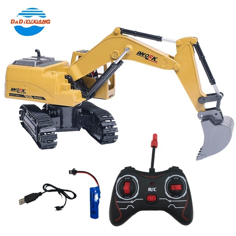 Hot Sales Remote Control Engineering Vehicle Toy Radio Control Truck RC Excavator Toy