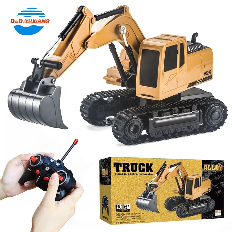 Hot Sales Remote Control Engineering Vehicle Toy Radio Control Truck RC Excavator Toy