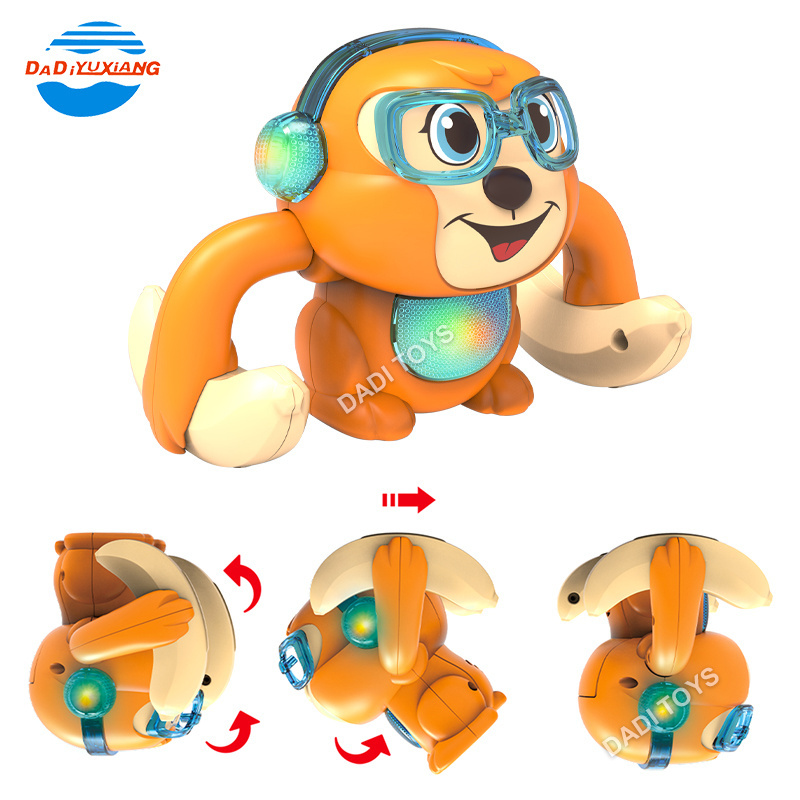 NEW Arrivals Musical Developmental Baby Toys Electric Tumbling Monkey Toys Baby Electric Toys