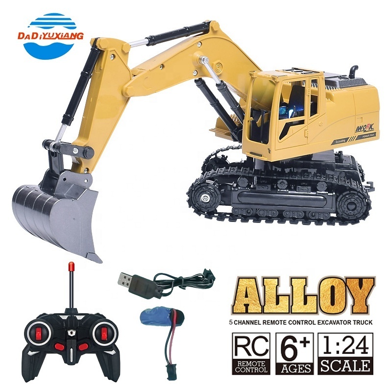 Hot Sales Remote Control Engineering Vehicle Toy Radio Control Truck RC Excavator Toy