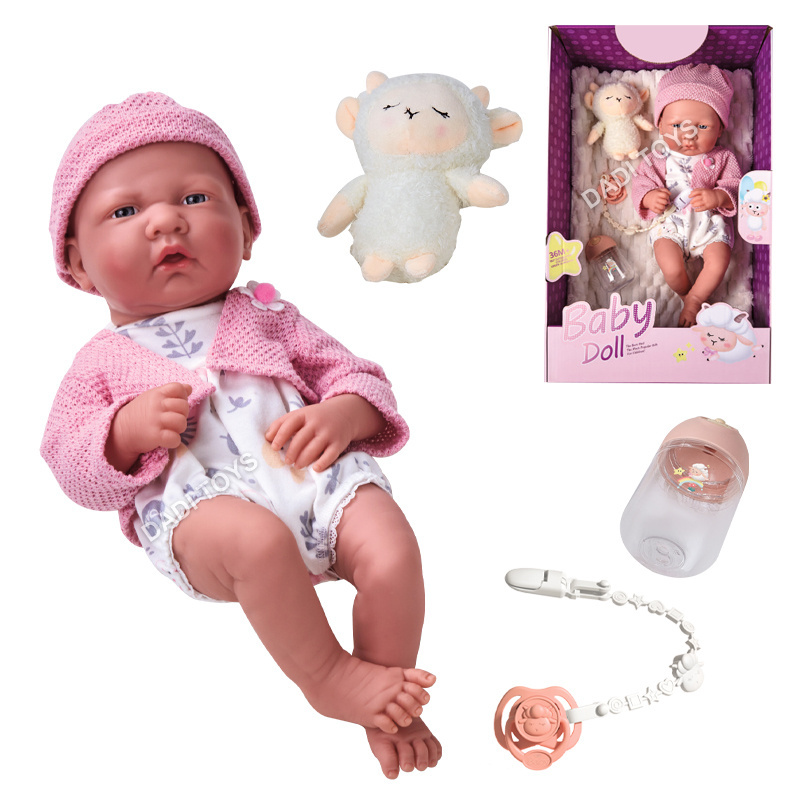 Real Baby Doll Toys Realistic Standing 14 Inch Soft Vinyl Baby Doll