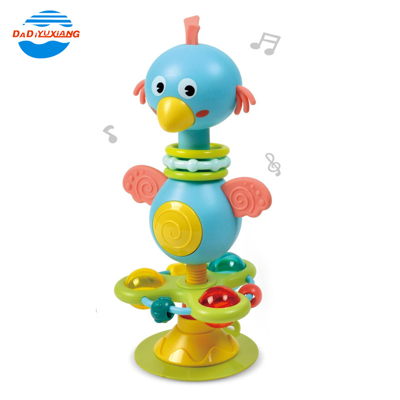 New Product Cute Small Dinosaur And Bird Table&Chair Rattle Hand Bells Dinosaur Baby Comfort Toys Baby Rattle