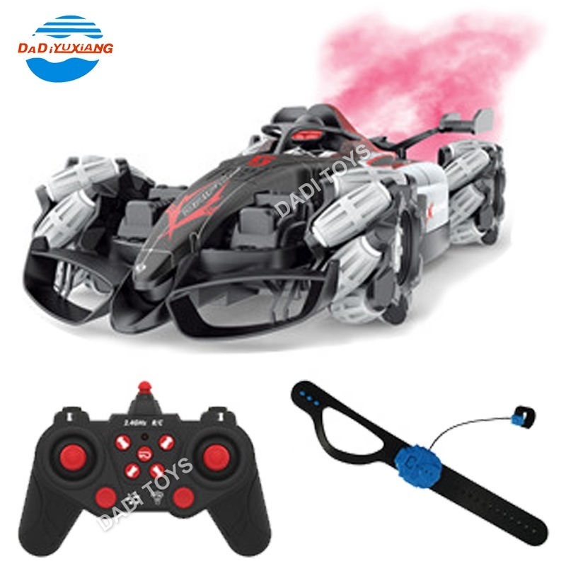 RC Stunt Car 360 Degree 2.4 G Remote Control Racing Car Mist Spray Fog Steam Drift Cars for Adults with High Speed