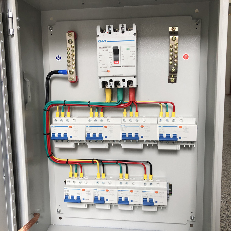 Complete  of vfd factory control panel box 220V380V electrical panel board power distribution panel box