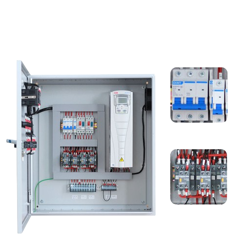 Complete  of vfd factory control panel box 220V380V electrical panel board power distribution panel box