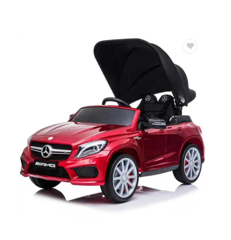 Mercedes benz licensed 12v electric ride on car kids cars toy for wholesale