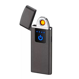 Newly Design Creative Thin Electronic Lighter, Cigar USB Rechargeable Flameless Lighter for gifts promotional lighter