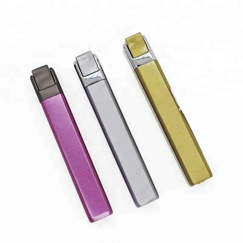 Mini Metal Gas Refill Lighter Ladies Torch Cigar Lighter