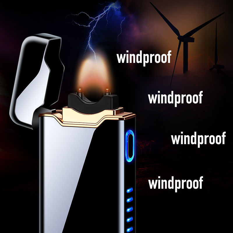 Powerful Flameless USB Plasma Rechargeable Electric Arc Spark Original Charging Lighter,Novelty Lighters Wholesale