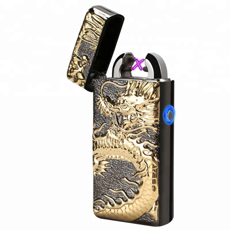 Electric Lighters Usb Charging Plasma Arc,Dragon Arc Lighter Multicolor,Plasma Lighter USB Rechargeable