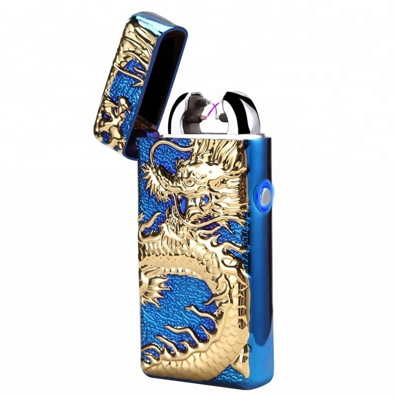 Electric Lighters Usb Charging Plasma Arc,Dragon Arc Lighter Multicolor,Plasma Lighter USB Rechargeable