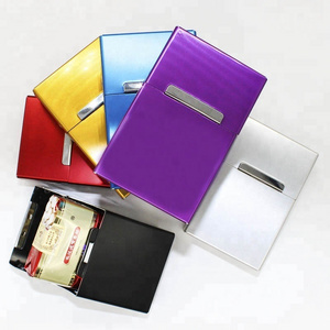 Wholesale Aluminium Cigarette Case 20pcs Lady Tobacco Box