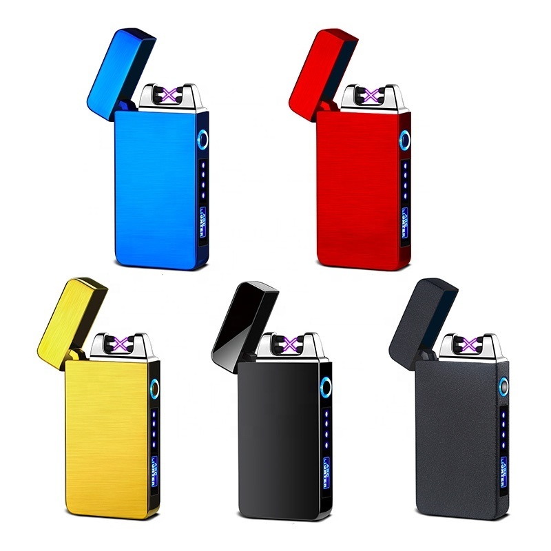 Wholesale Electric Lighters USB Charging Plasma Arc,USB Lighter Electronic,Lighter Logo Custom Print Electronic