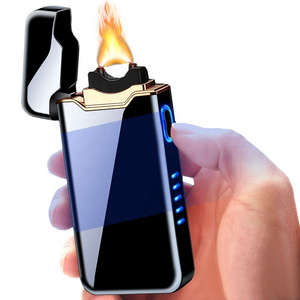 Powerful Flameless USB Plasma Rechargeable Electric Arc Spark Original Charging Lighter,Novelty Lighters Wholesale