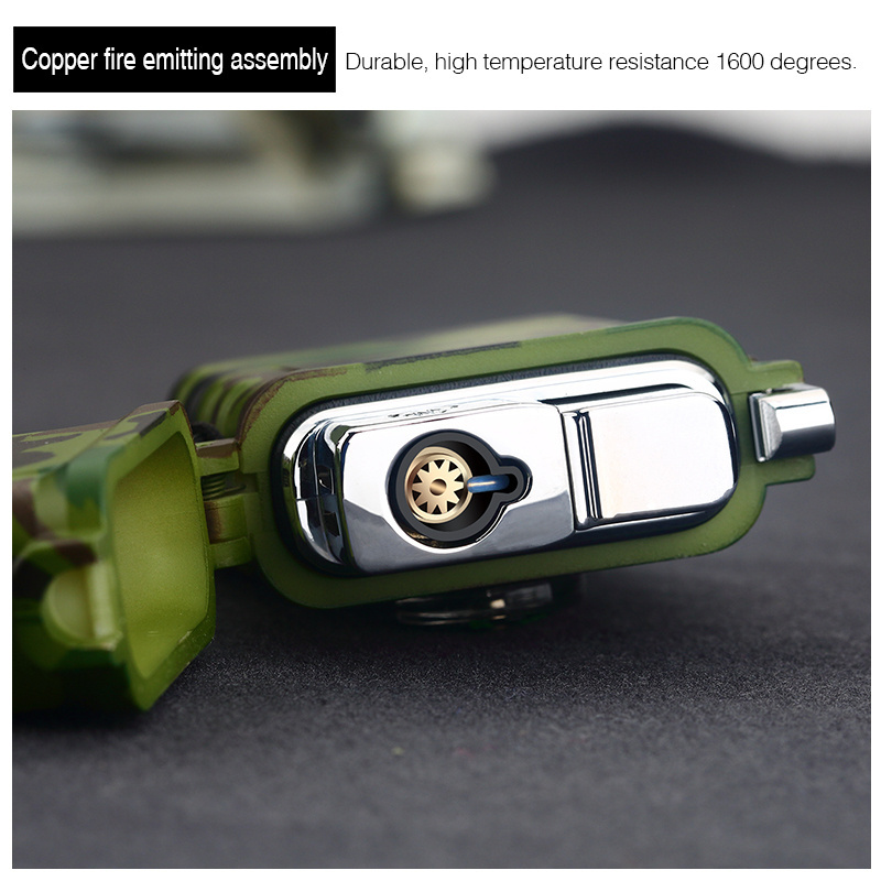 Cheap Factory Price Water proof Pocket Butane Cigarette Mini Jet Torch Single Flame Lighter Waterproof with Compass