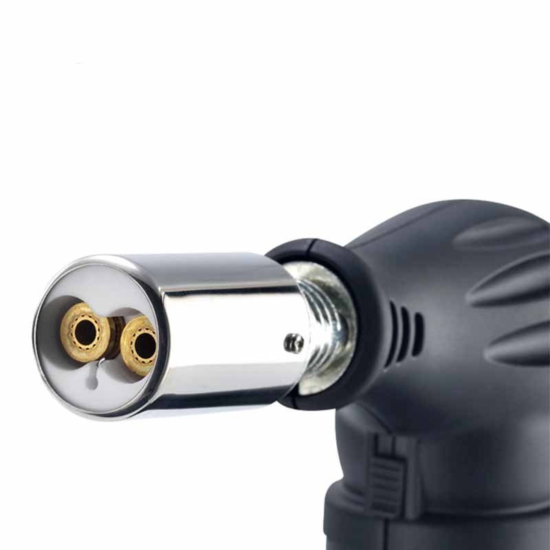 Portable Outdoor Use Mini Novelty Heating Culinary Butane Gas Flame Lighter Big Torch Lighter