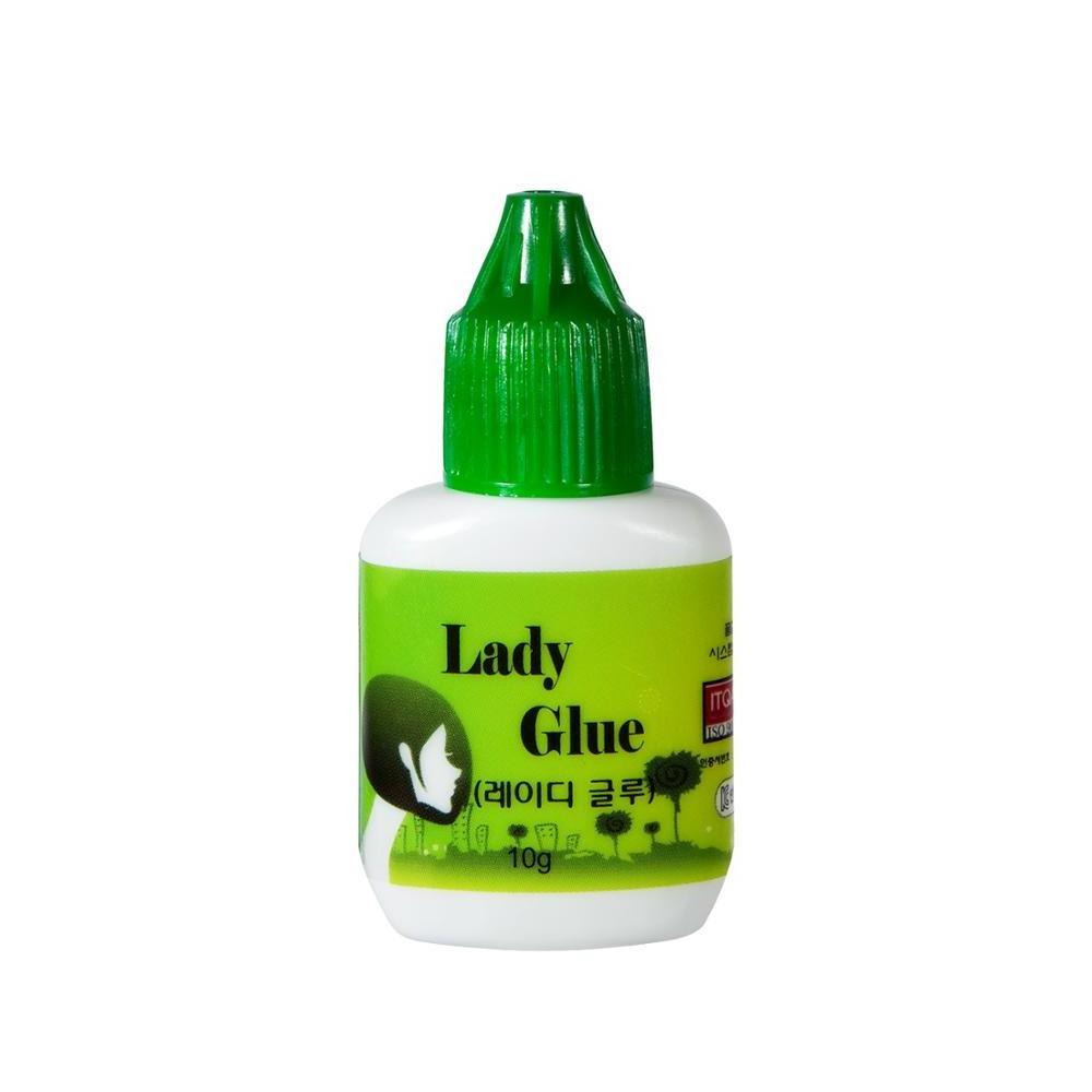 Lady glue for eyelash extension LADY EYELASH EXTENSION GLUE best korean strong eyelash adhesive Daejin global fast drying glue.