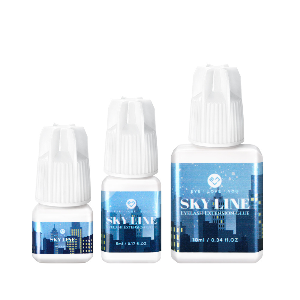 Sky line Fast Drying Black Eyelash Extension Glue Strongest Lash Supplier Wholesale Glue for False Manufacturer Daejin global.