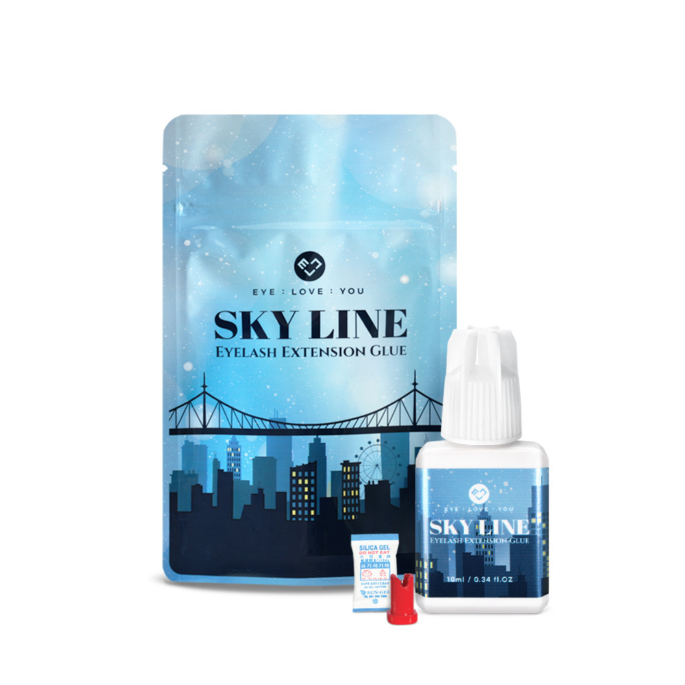 Sky line Fast Drying Black Eyelash Extension Glue Strongest Lash Supplier Wholesale Glue for False Manufacturer Daejin global.