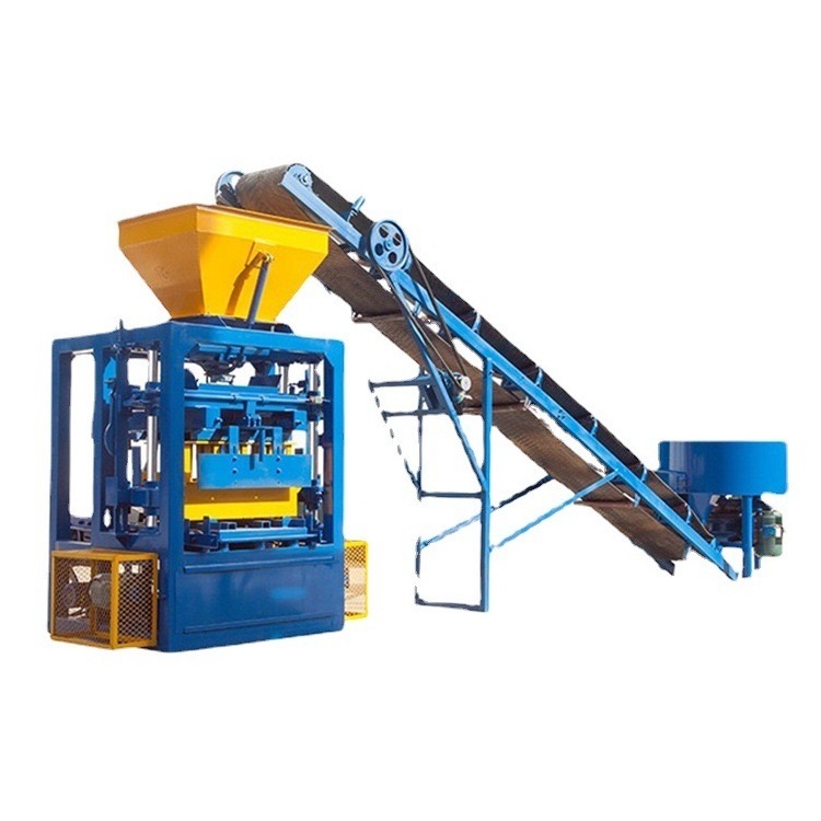 QT4-24 Automatic Cement Block Maker Customized Full Automatic Cement bricks Hydraulic Press Interlocking