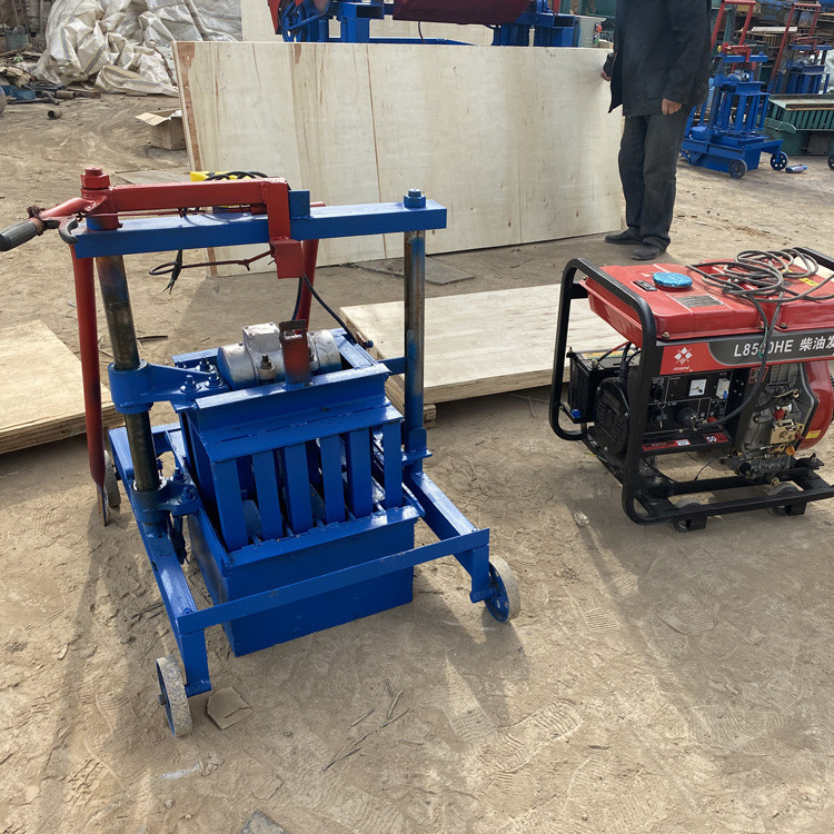 Hand Press Clay Block Making Machine Soil Interlocking brick Machine Making Manual Clay Cement Blocks brick Making Machinery