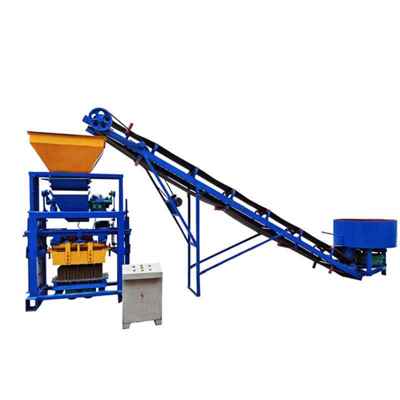 QT4-24 Automatic Cement Block Maker Customized Full Automatic Cement bricks Hydraulic Press Interlocking