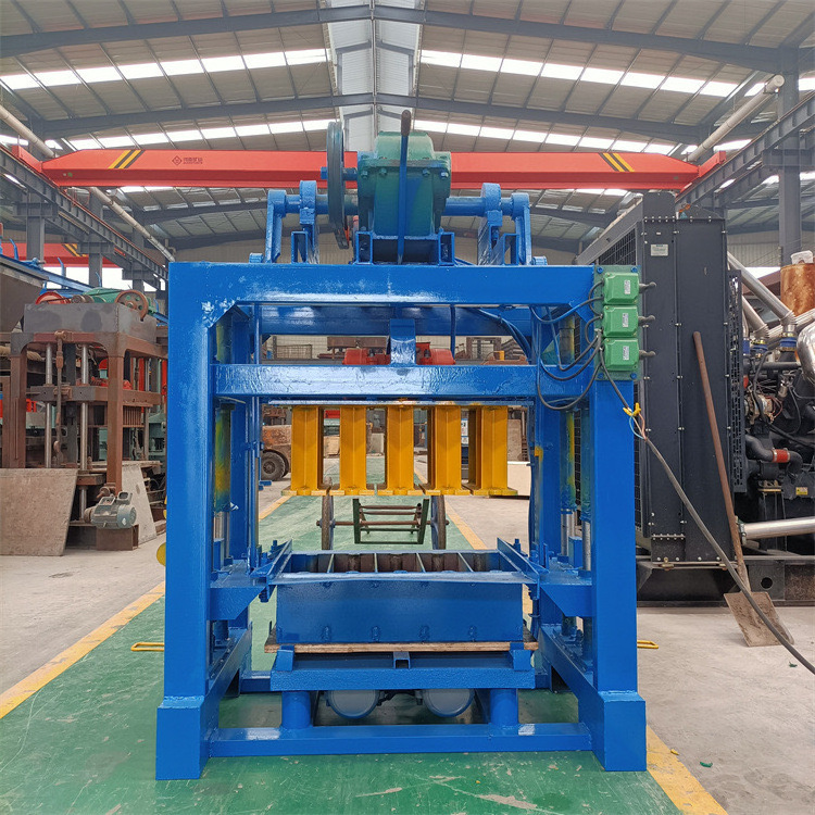 QT4 - 40 cement Block Making Machine Molding Line Automatic concrete Brick Making Machine with customized  moulds