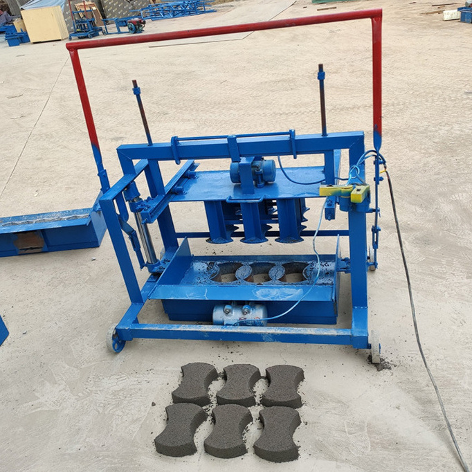 Concrete Hollow Block Maker Machine price solid brick machine cement brick making machinery in South Africa Congo