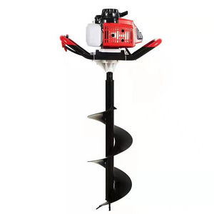 New Gasoline Earth Auger Single Tree Planting Digging Machine